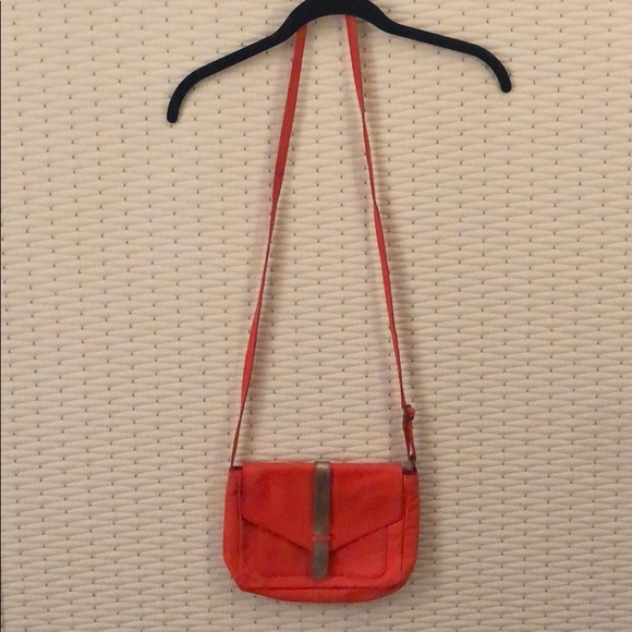 Crazy Lou Orange and metallic purse - Picture 3 of 7